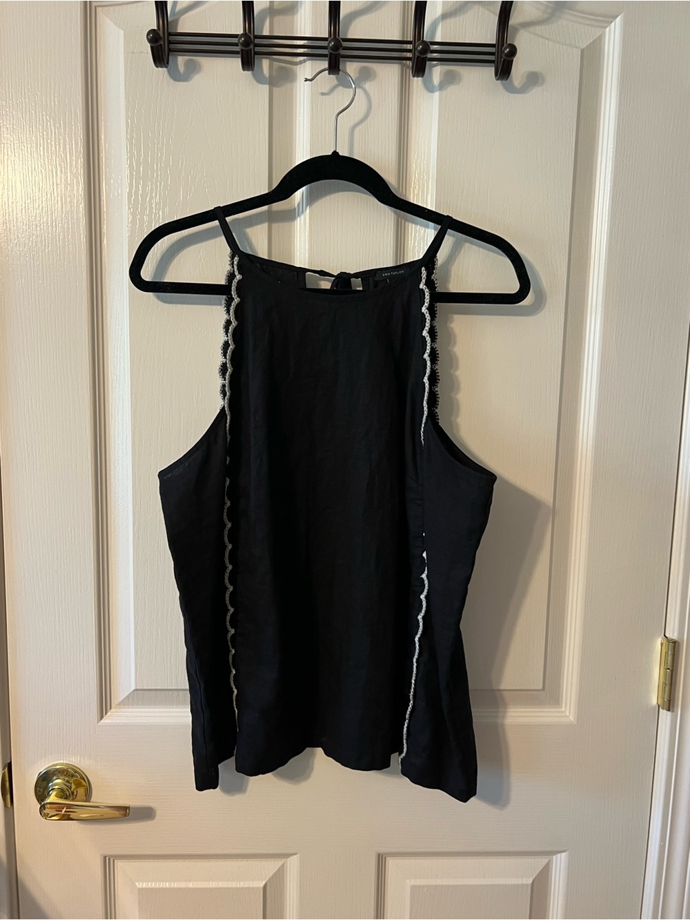 Ann Taylor Black Tank-Top